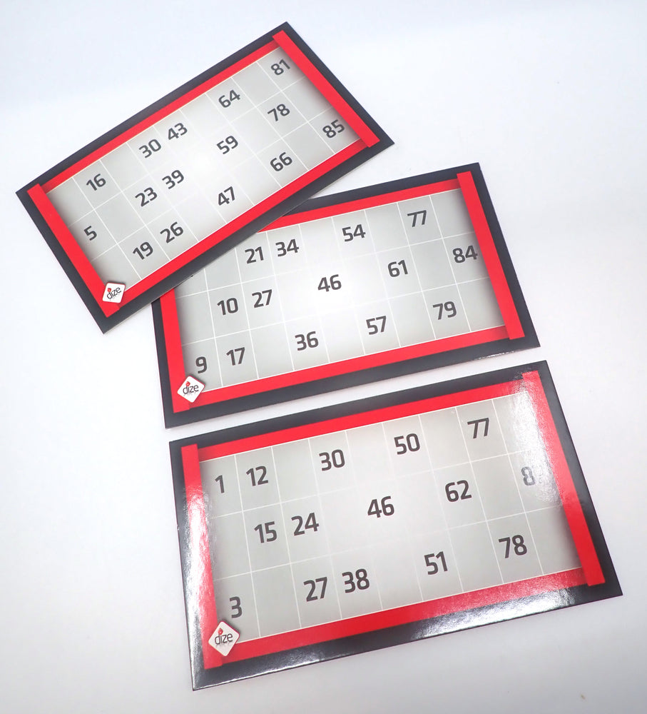 Bingo plader 12pak