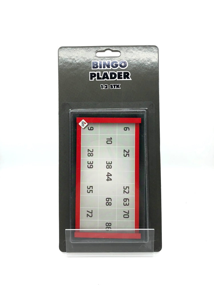 D1 Bingo plader 12pak
