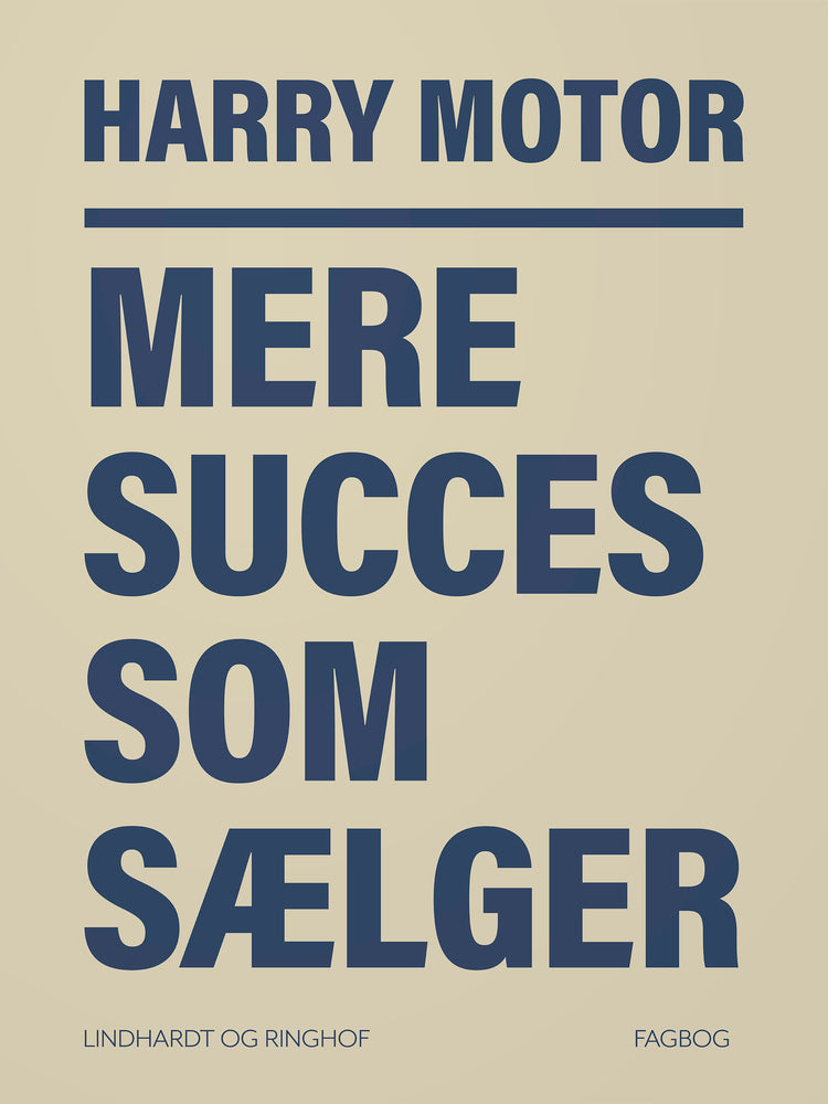 Mere succes som sælger