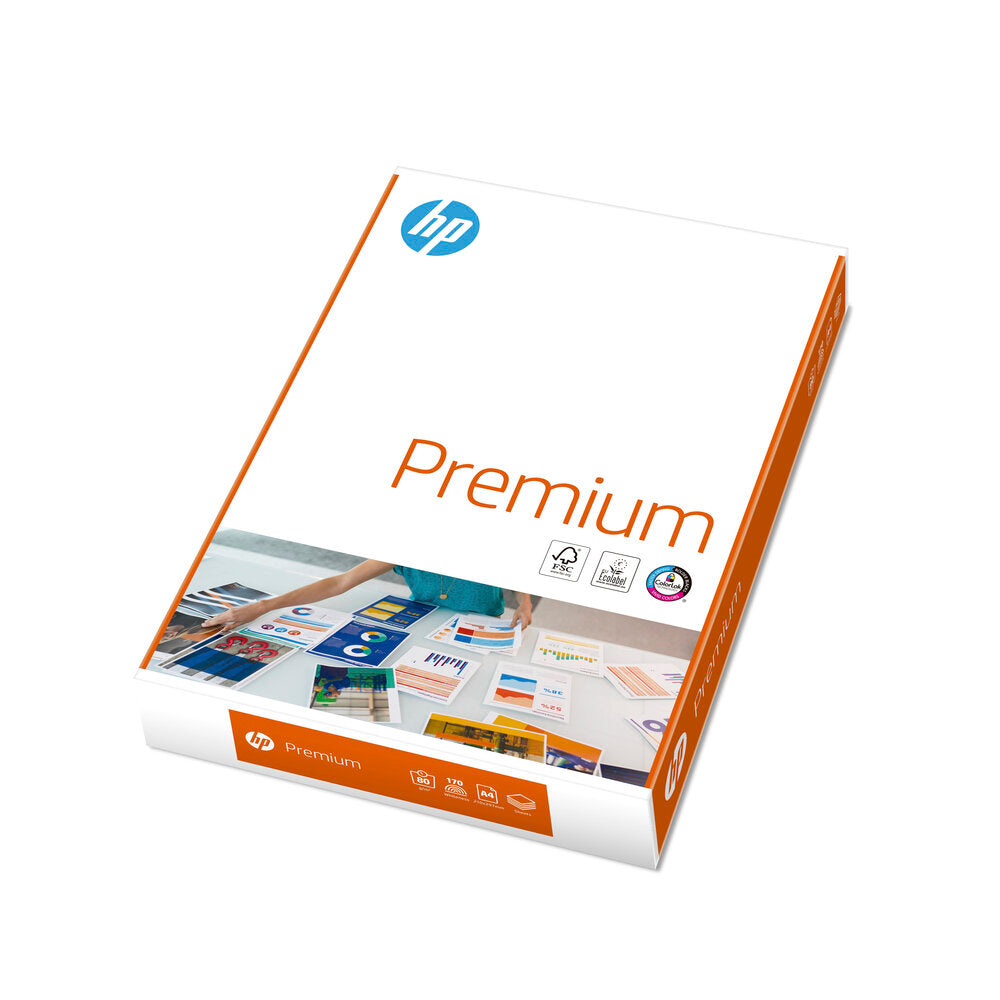 D2 Kopipapir HP premium hvid A4 80g 500ark