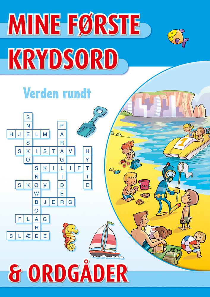 Mine første krydsord og ordgåder: Verden rundt
