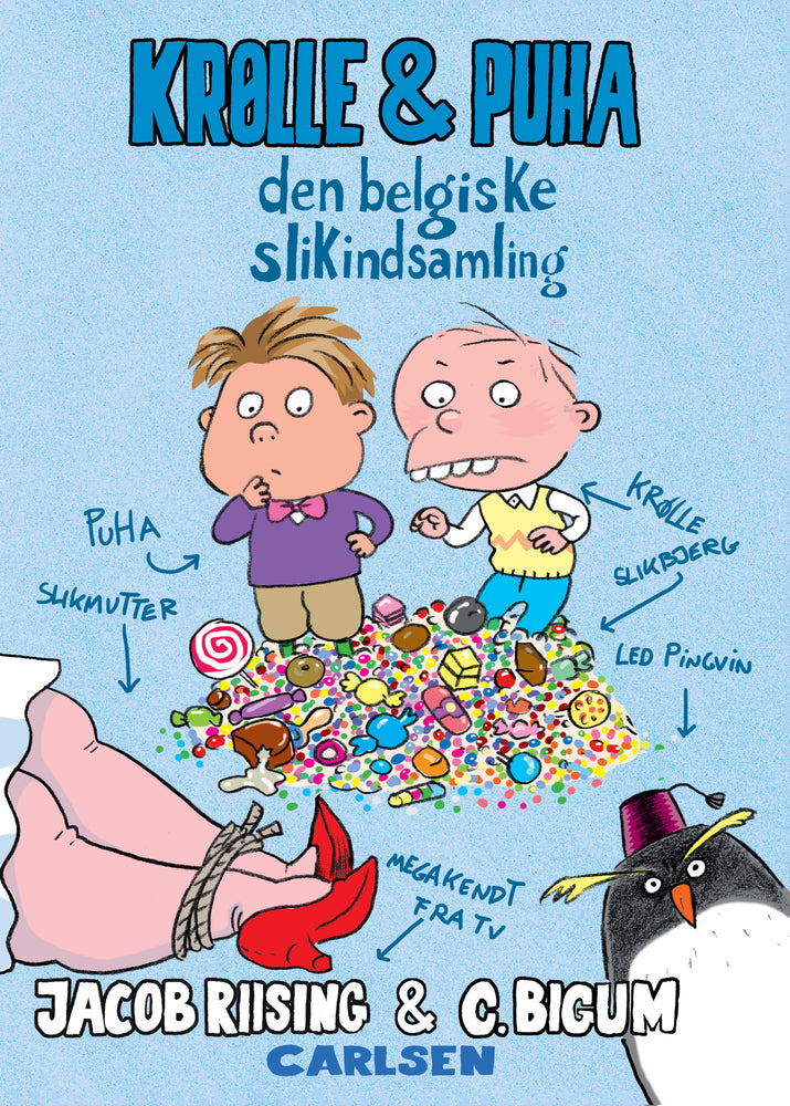Krølle & Puha (1) - Den belgiske slikindsamling