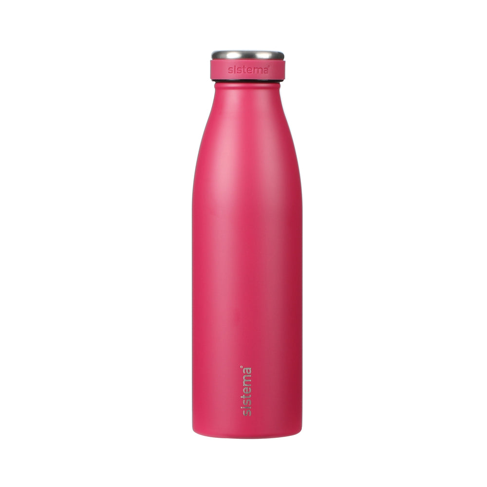Sistema drikkeflaske stainless steel 500 ml ass farver