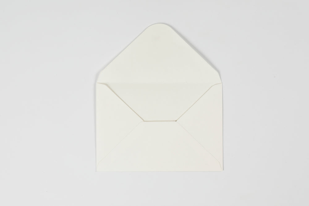 Kuvert råhvid 11,5x16 cm 110g 10stk