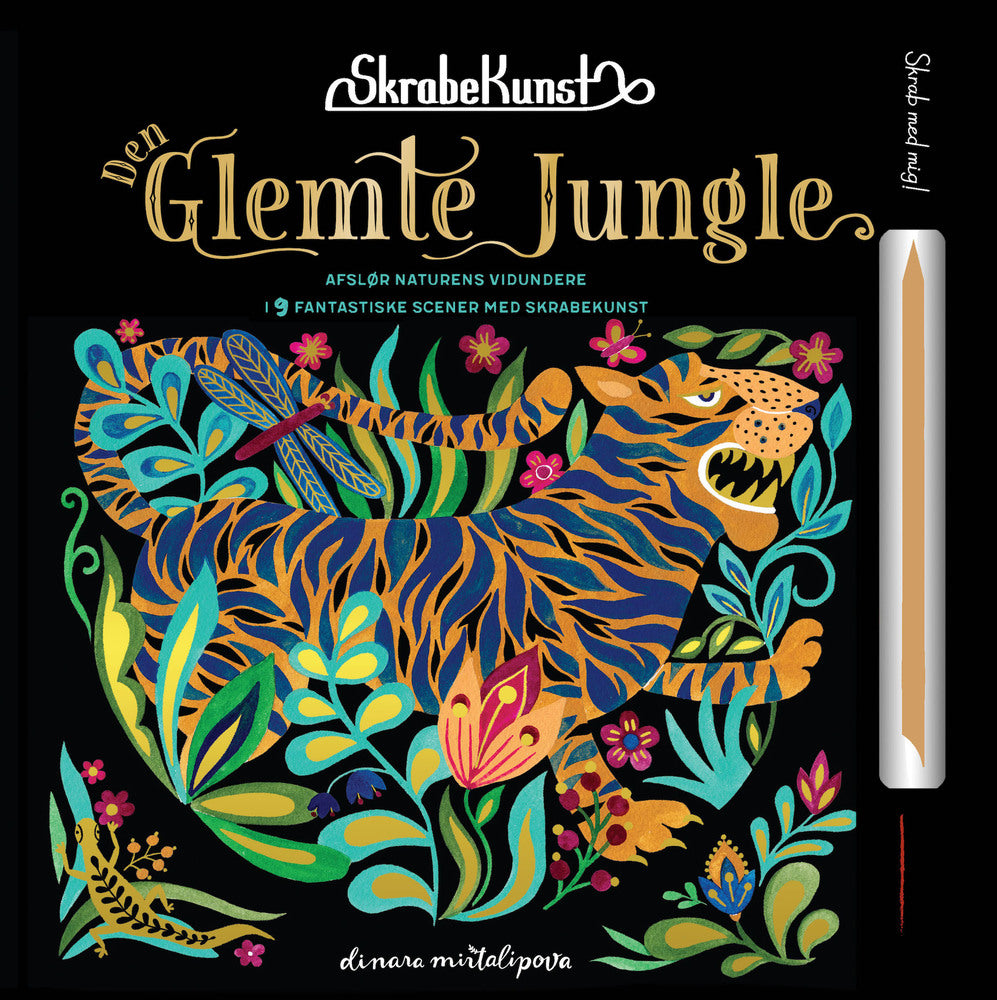 Skrabekunst Den glemte jungle