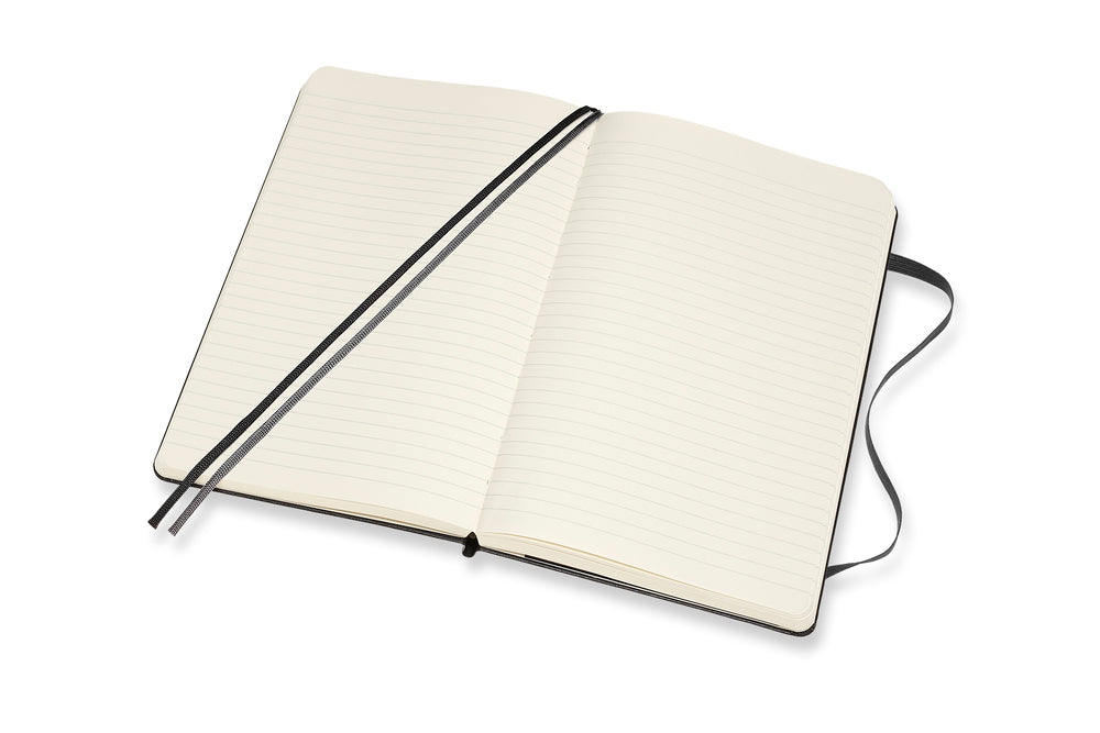 Moleskine hard m/linjer 400 ark