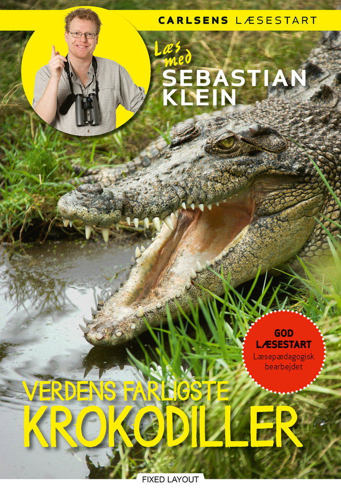 Læs med Sebastian Klein - Verdens farligste krokodiller