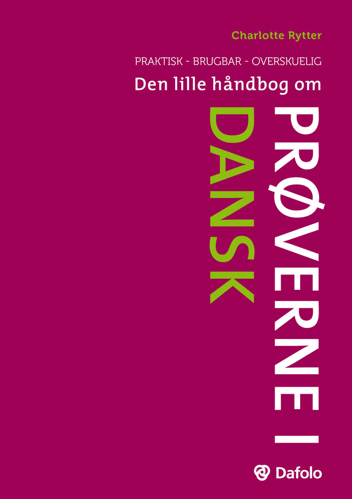 Den lille håndbog om prøverne i dansk
