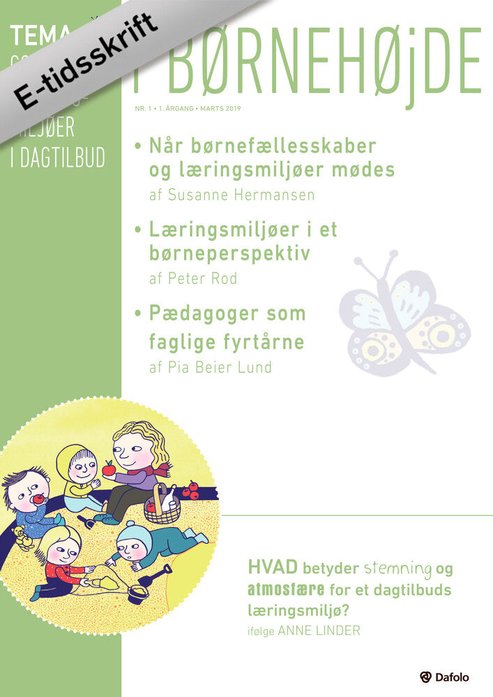I børnehøjde Nr. 1. 1. Årgang - Marts 2019