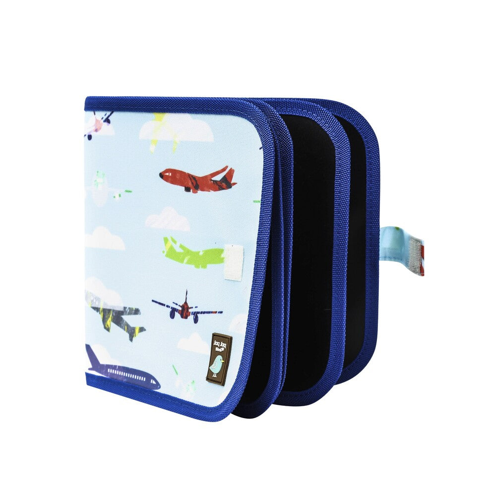 Jaq Jaq Bird Chalk Doodle Book Aeroplane