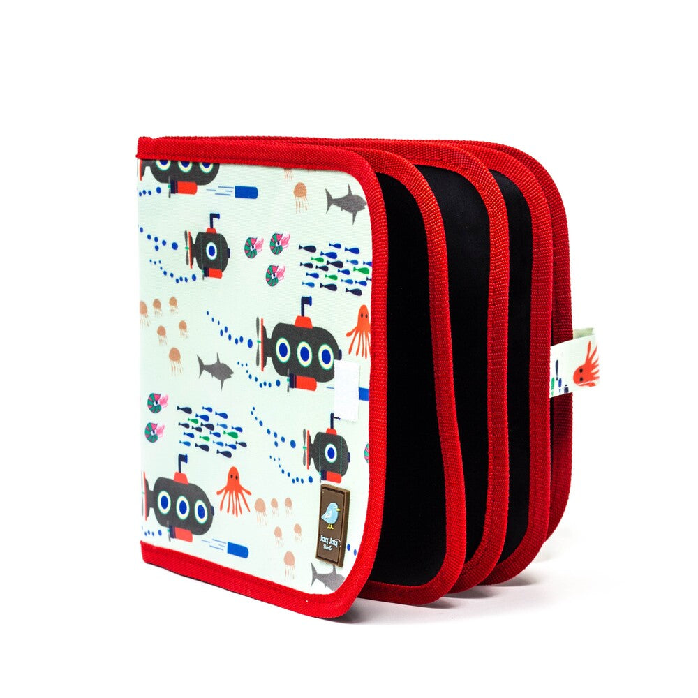 Jaq Jaq Bird Chalk Doodle Book Submarine