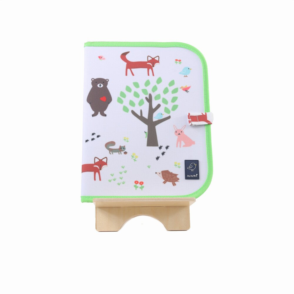 Jaq Jaq Bird Chalk Doodle Place Mat Forest