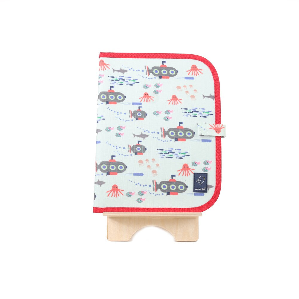 Jaq Jaq Bird Chalk Doodle Place Mat Submarine