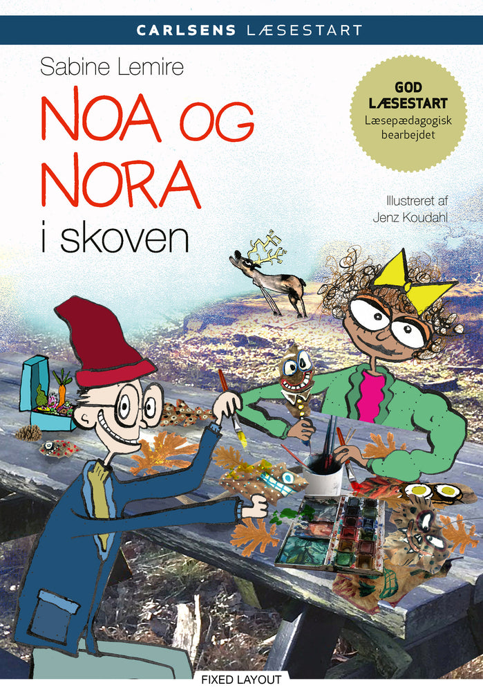 Carlsens læsestart - Noa og Nora i skoven