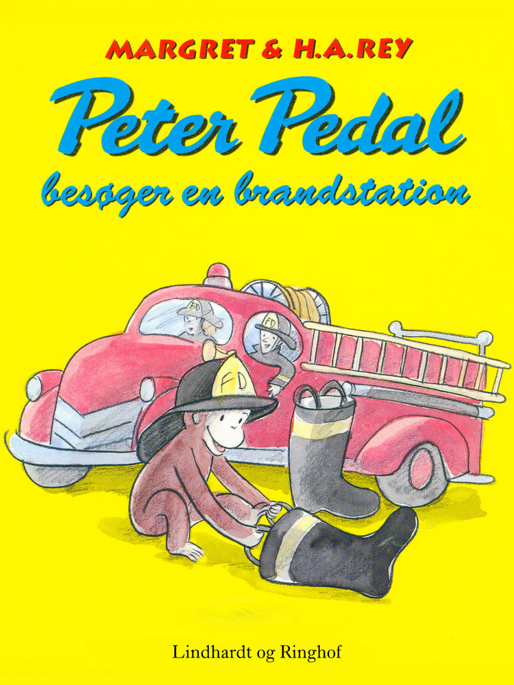 Peter Pedal besøger en brandstation