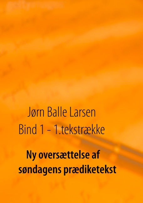 Ny oversættelse af søndagens prædiketekst