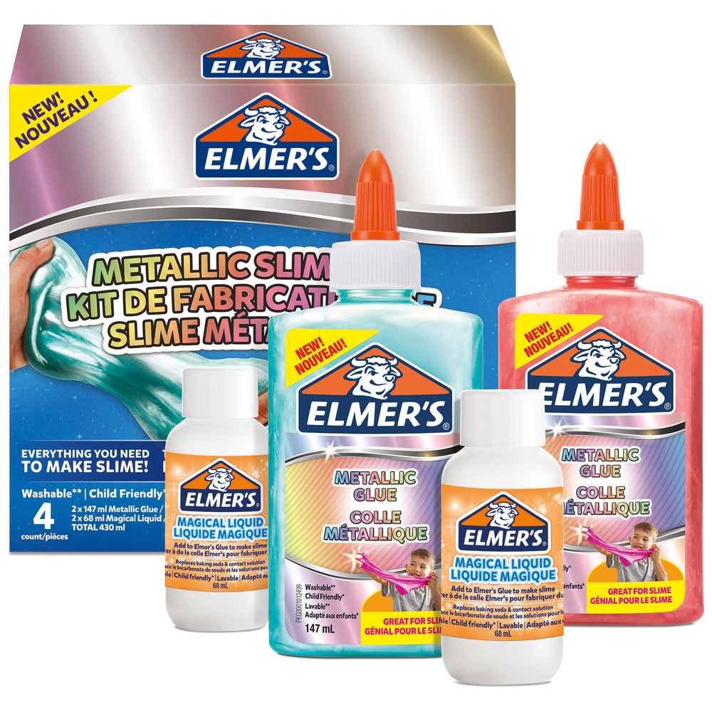 D3 Elmers metallic slime kit