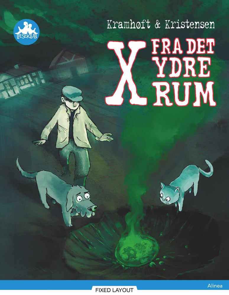 X fra det ydre rum, Blå Læseklub