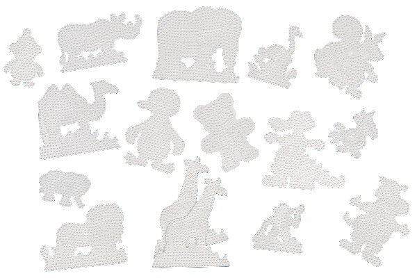D2 Hama midi 15 stiftplader - Zoo
