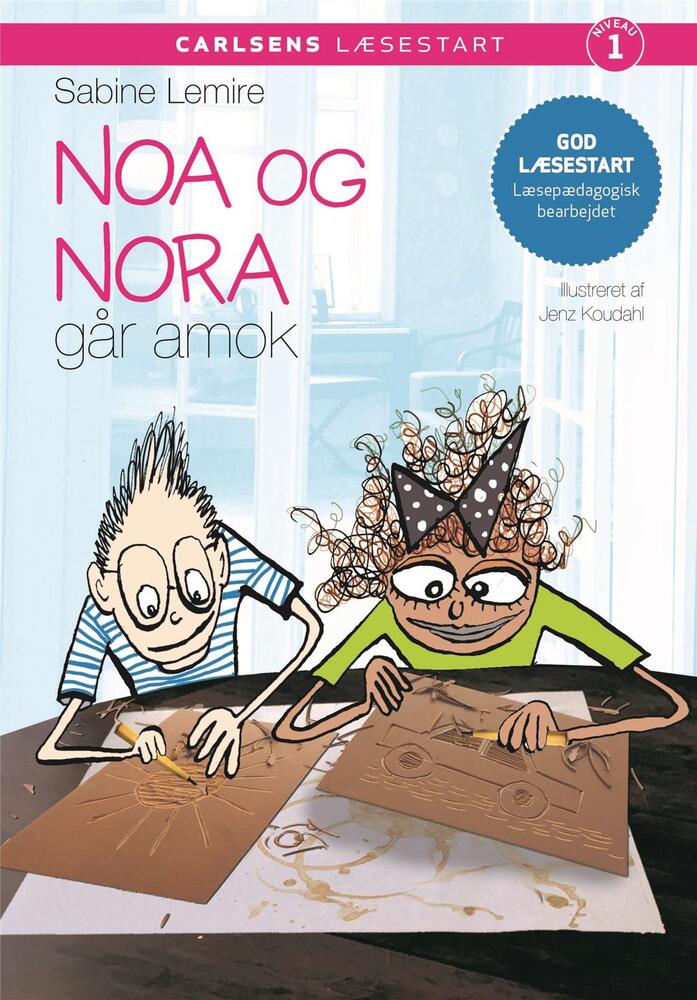 Carlsens Læsestart - Noa og Nora går amok