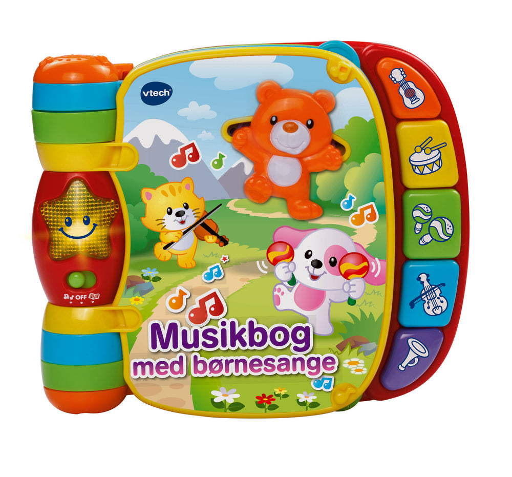 Vtech Baby musikbog med børnesange