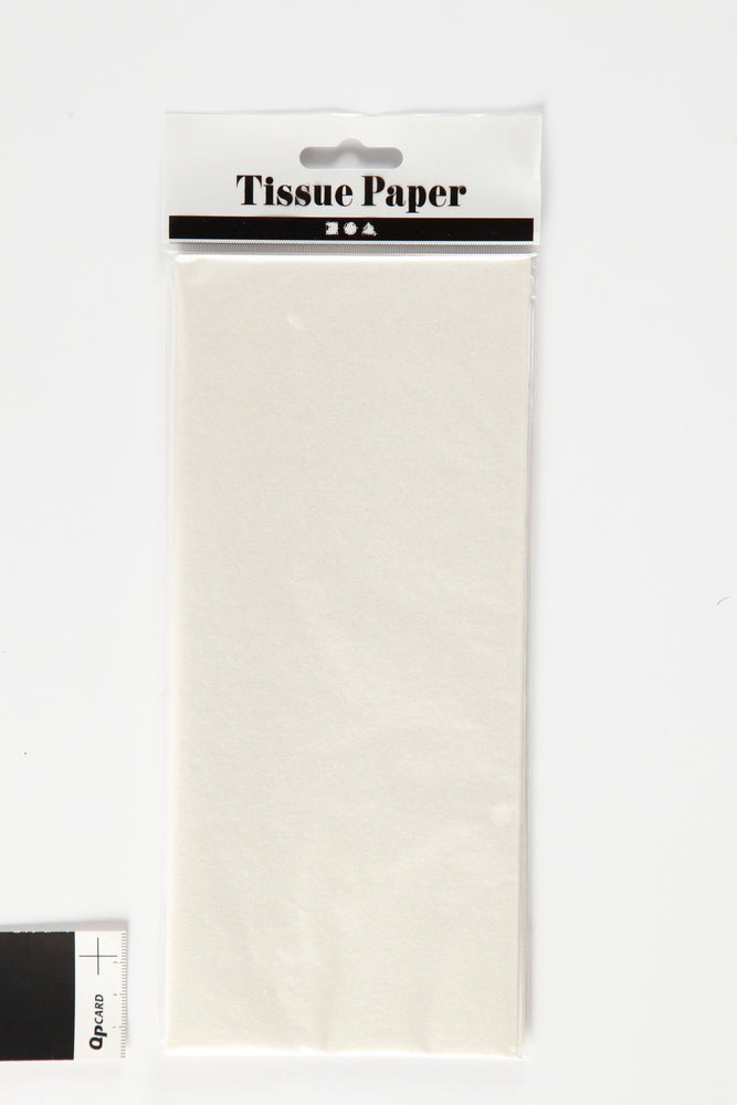 Silkepapir perlemor 6 ark 50x70 cm 17 g.