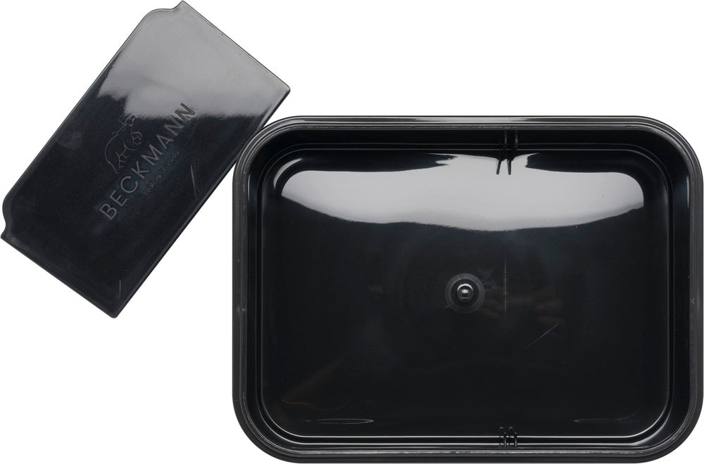 Madkasse Beckmann clear m/udtageligt skillerum 18,7x14 cm