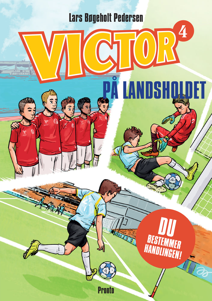 Victor. På landsholdet