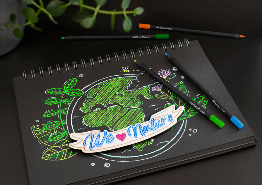 Farveblyant black edition Faber-Castell