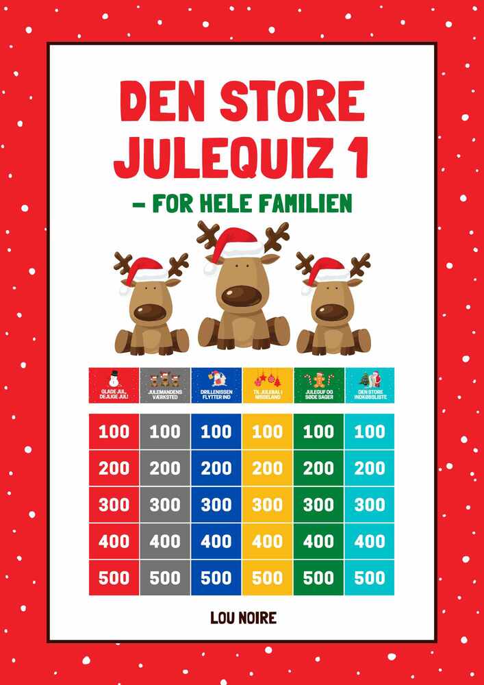 Den Store Julequiz 1 - for hele familien