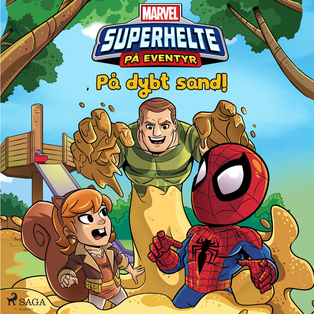 Marvel - Superhelte på eventyr - På dybt sand!