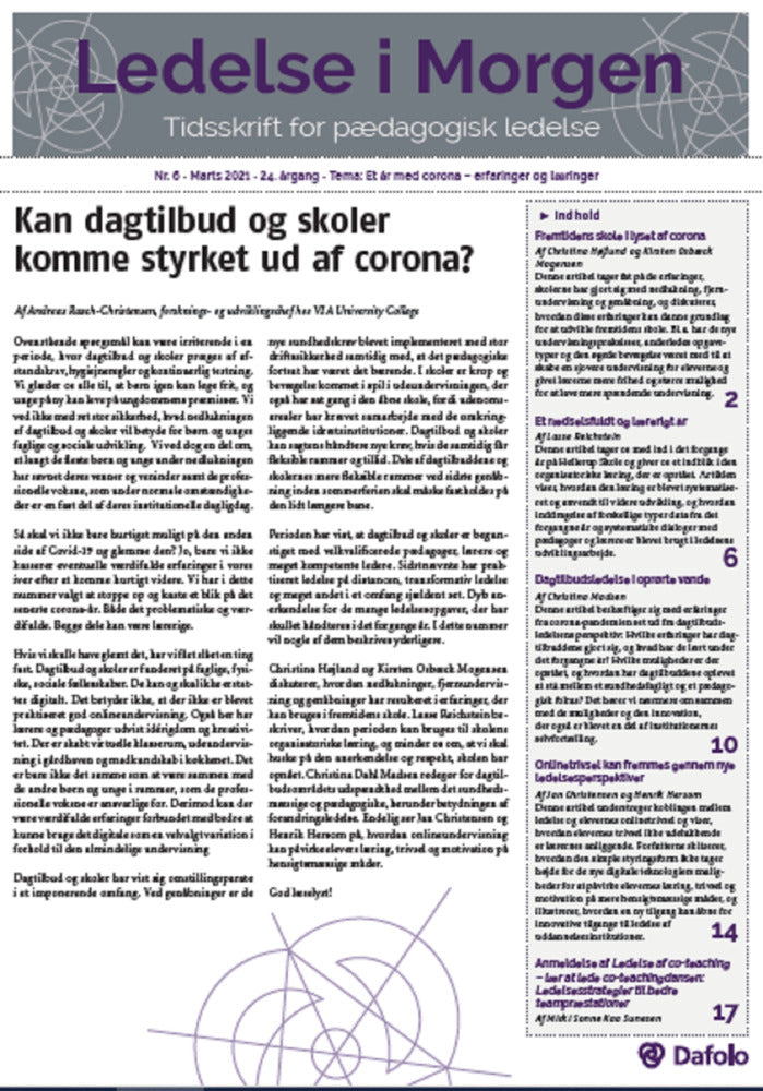 Ledelse i Morgen, Nr. 6. Marts 2021