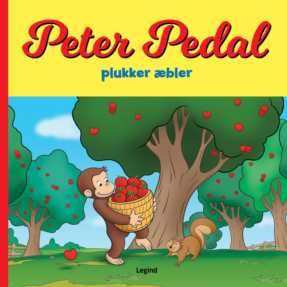 Peter Pedal plukker æbler
