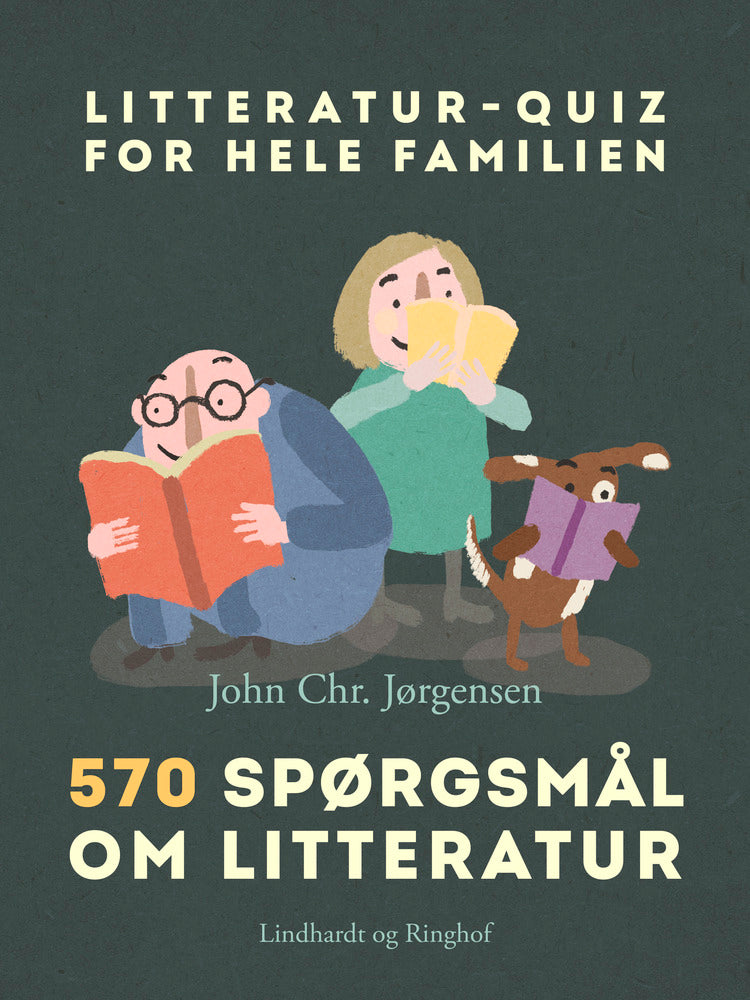 Litteratur-quiz for hele familien. 570 spørgsmål om litteratur