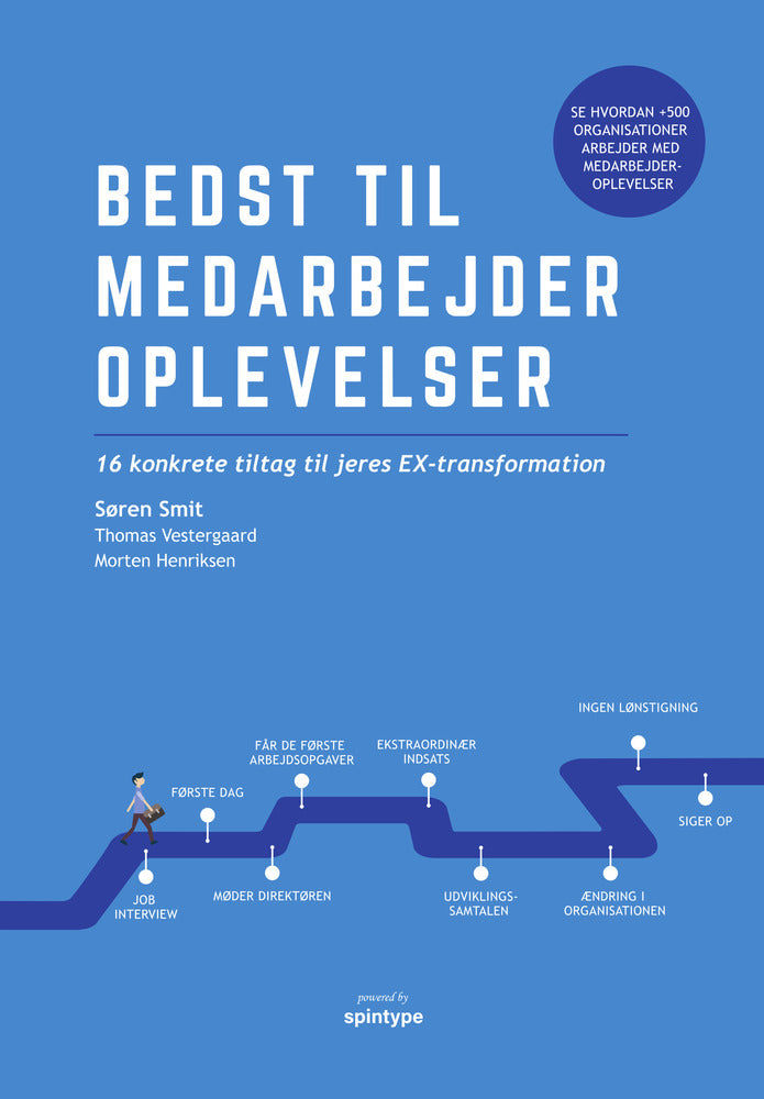 Bedst til medarbejderoplevelser – 16 konkrete tiltag til jeres EX-transformation