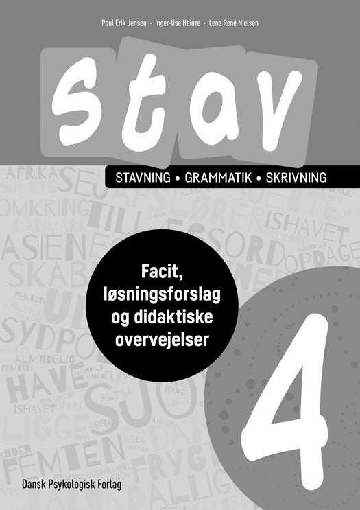 STAV 4 - Facit, løsningsforslag og didaktiske overvejelser