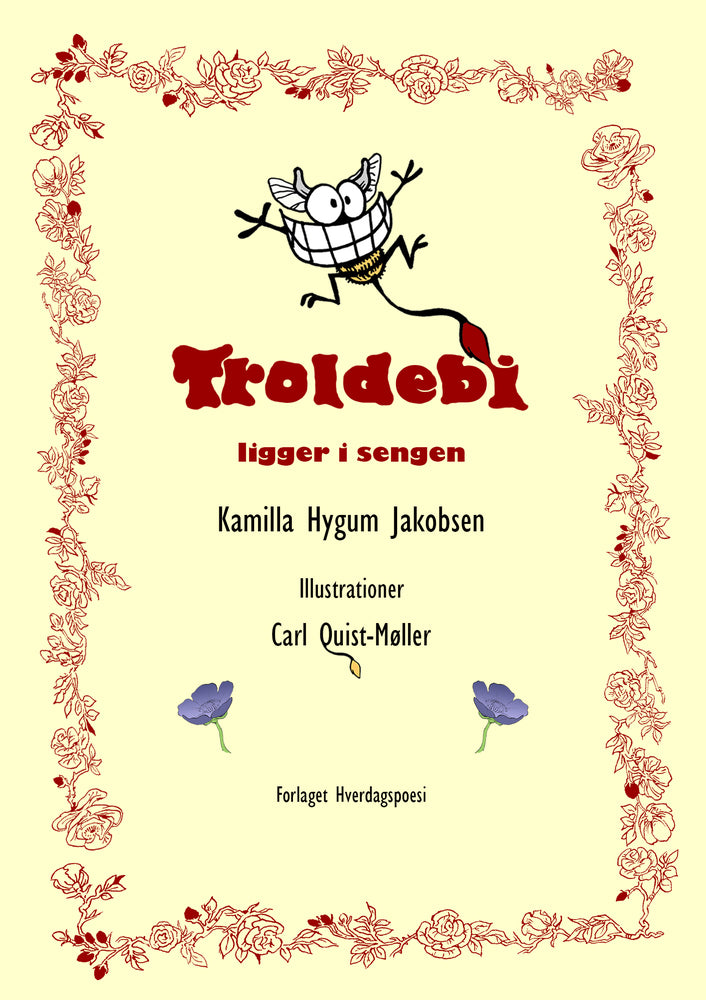 Troldebi ligger i sengen LYDBOG