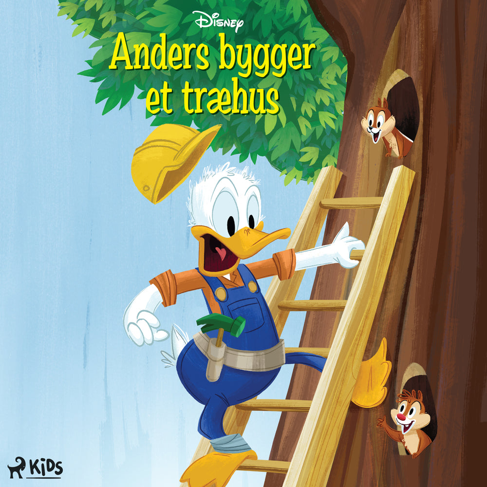 Anders bygger et træhus