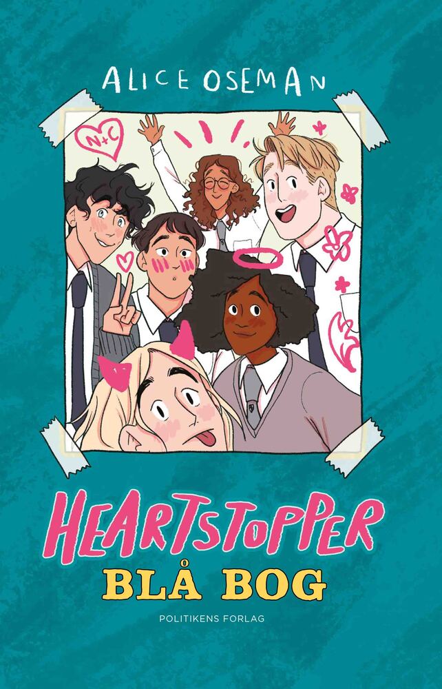 Heartstopper Blå Bog