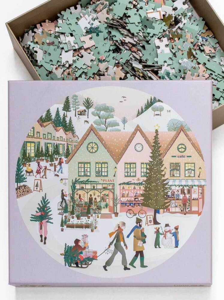White Christmas 1000 brikker