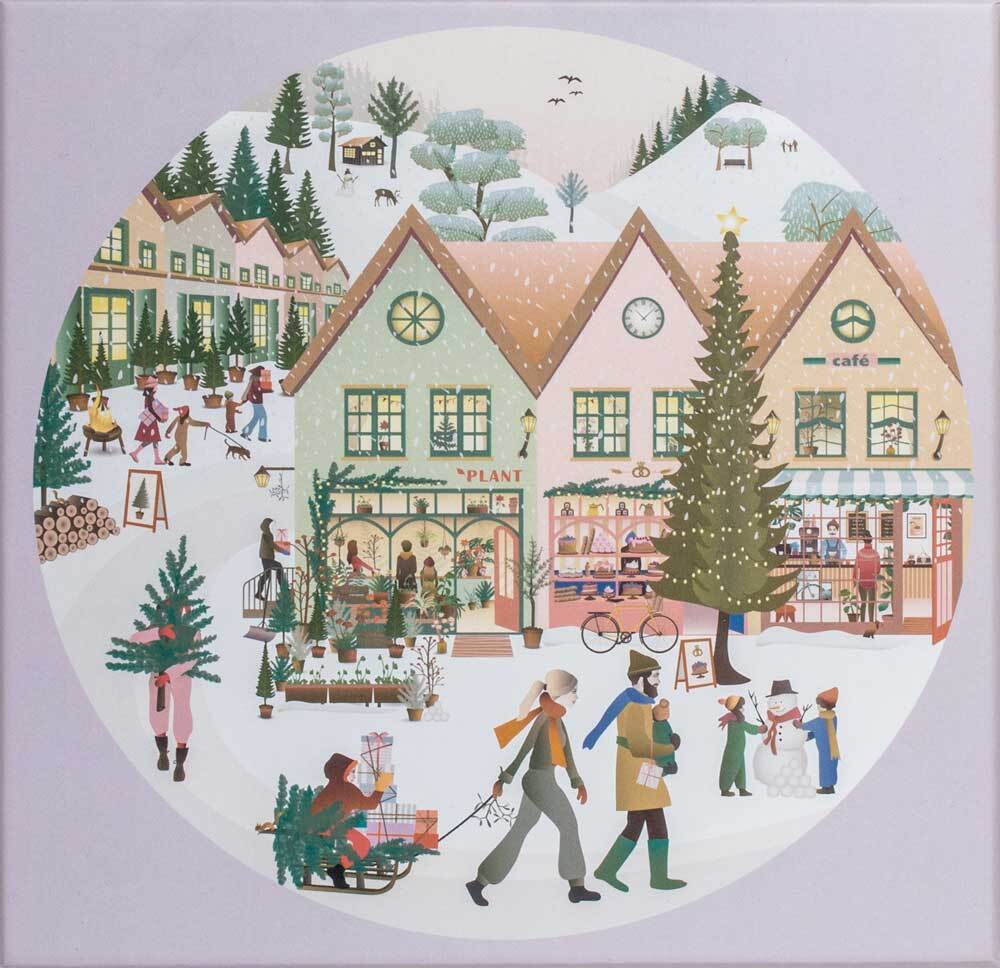 White Christmas 1000 brikker