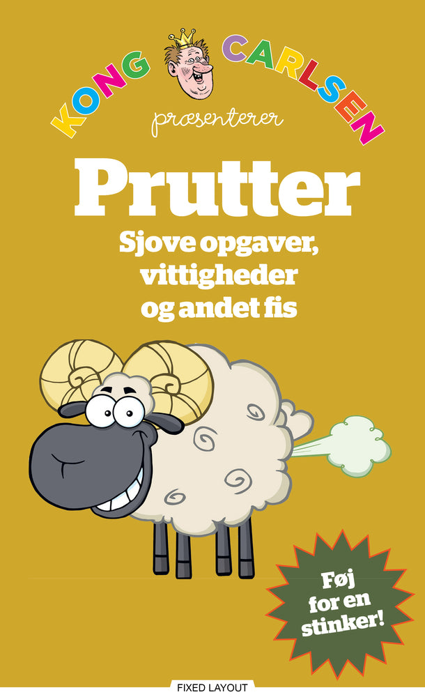 Kong Carlsen - Prutter: Sjove opgaver, vittigheder og andet fis