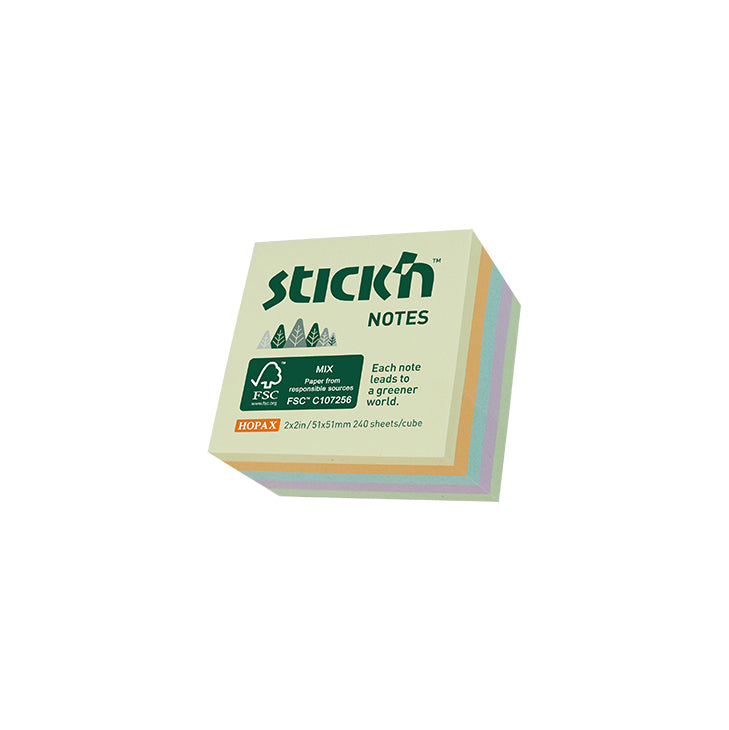 Selvklæbende blok stick'n 51x51