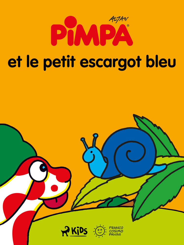 Pimpa et le petit escargot bleu