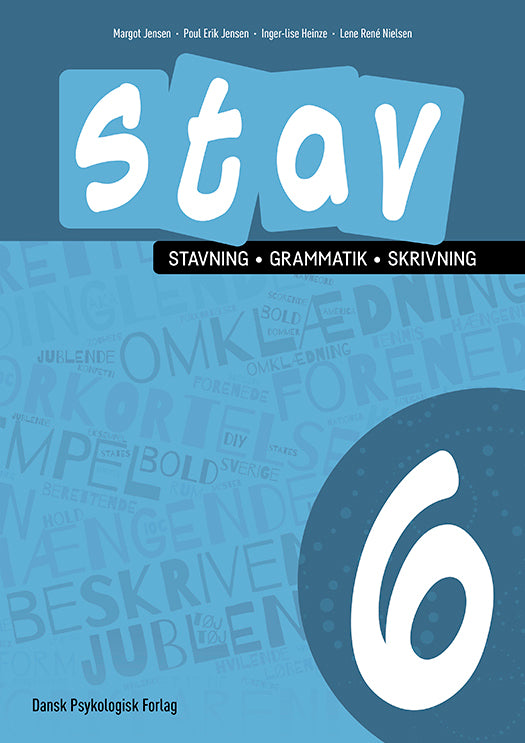 STAV 6 - Stavning, grammatik, skrivning 6. klasse