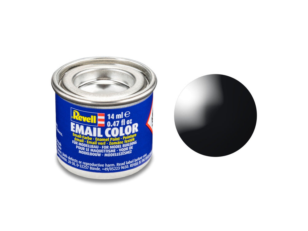 D1 Enamel 14 ml. black, gloss