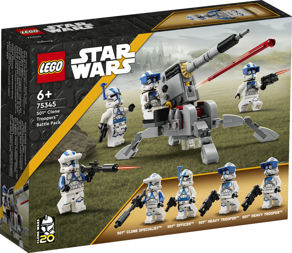 75345 LEGO Star Wars Battle Pack med klonsoldater fra 501. legion