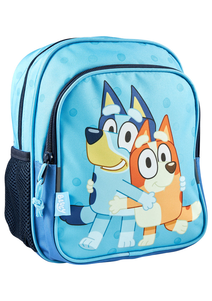D1 Bluey rygsæk med lommer og sidenet, 5 L
