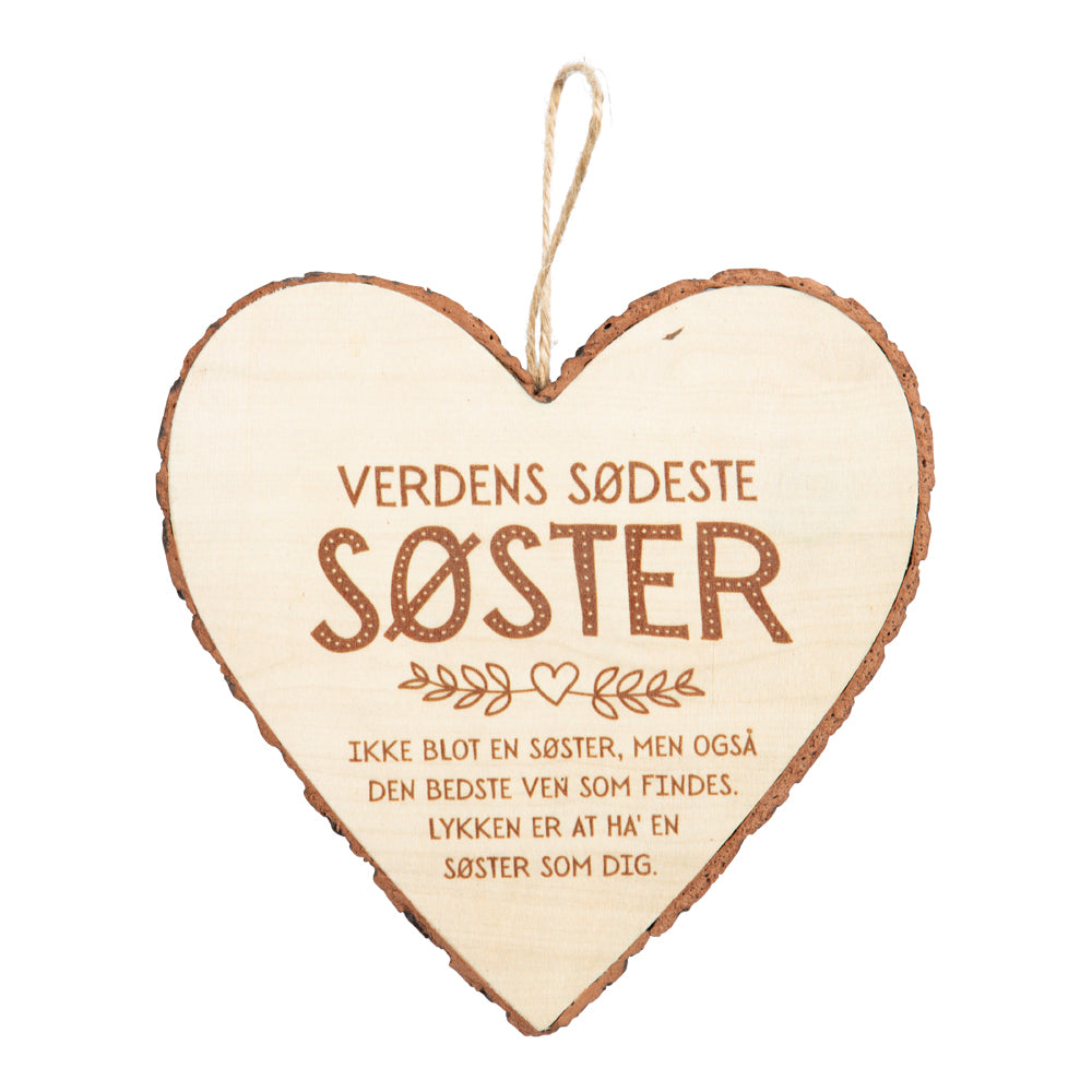 Træhjerte VERDENS SØDESTE SØSTER