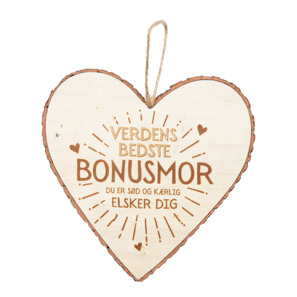 Træhjerte BONUSMOR